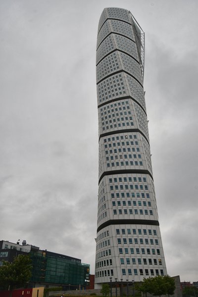 Turning Torso in Malmö, Zweden